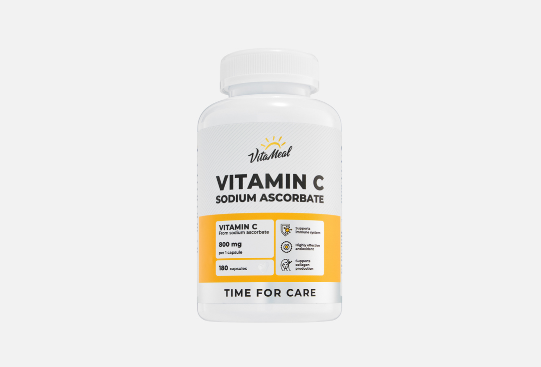 Vitamin c sodium ascorbate 800 mg в капсулах