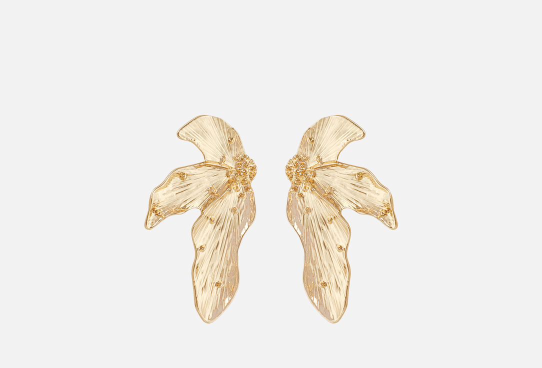 Golden floral statement 2 шт