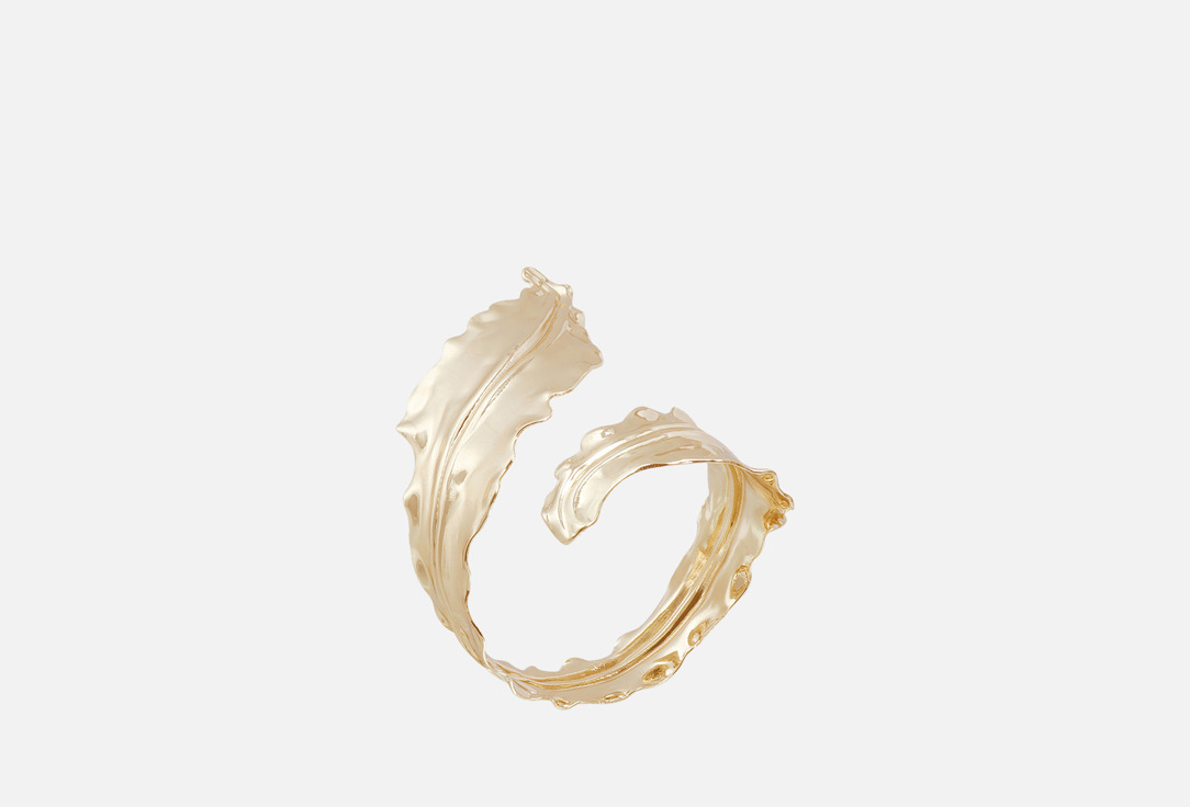 Golden leaf cuff 1 шт
