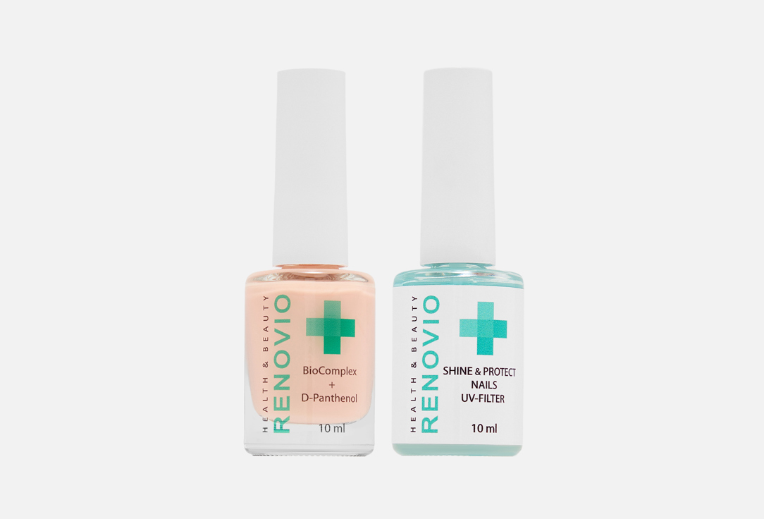 BioComplex + shine&protect nails uv-filter 2 шт