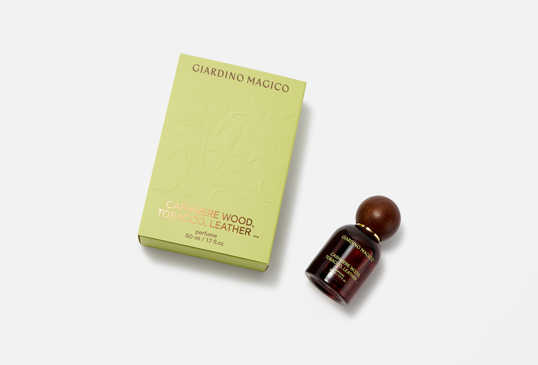GIARDINO MAGICO Cashmere wood, tobacco, leather 50 мл — фото 3