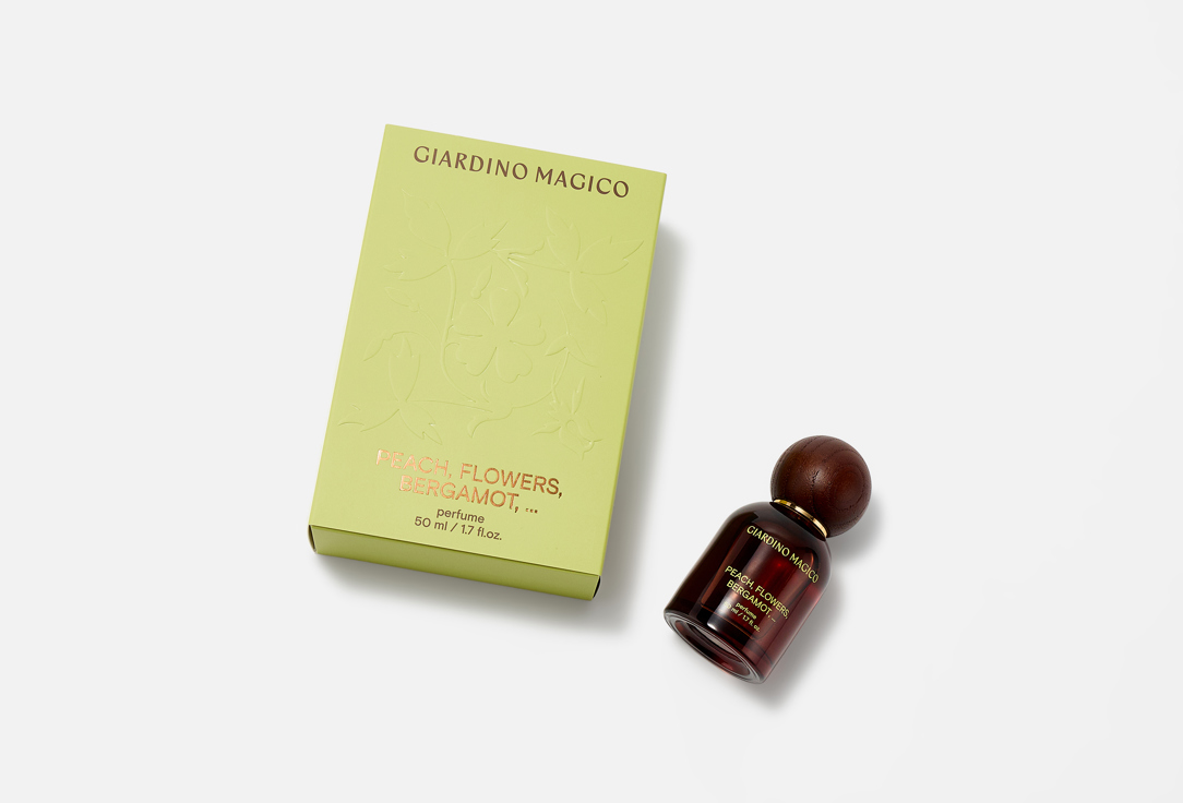 GIARDINO MAGICO Peach, flowers, bergamot 50 мл — фото 3