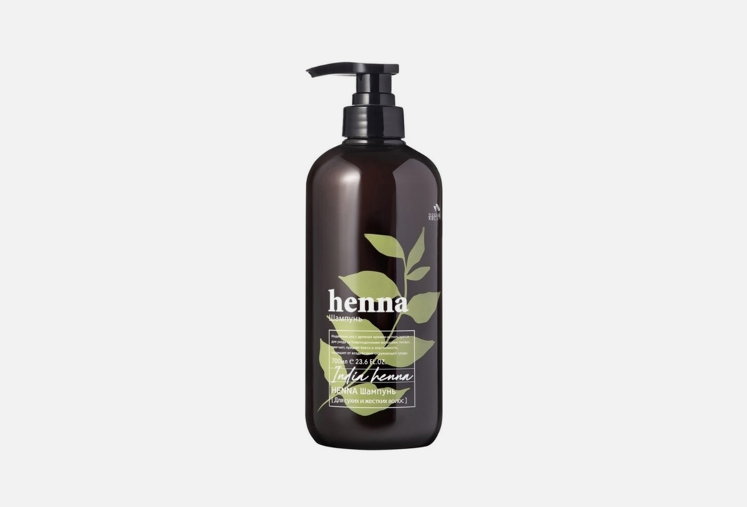 Flor de Man Henna Hair Shampoo 700 мл