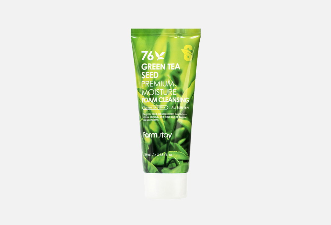 76 GREEN TEA SEED PREMIUM MOISTURE FOAM CLEANSING 100 мл
