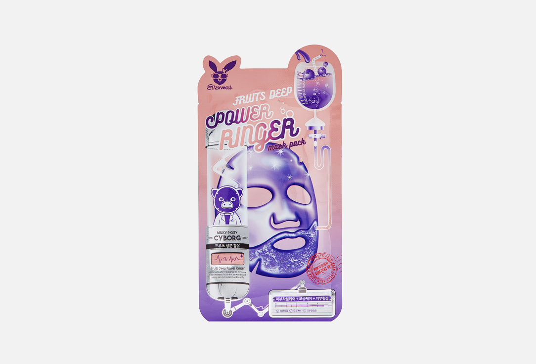 FRUITS DEEP POWER RINGER MASK PACK 1 шт